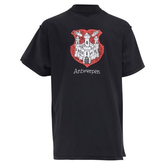 Balenciaga Antwerpen Inside-Out T-Shirt in Black Cotton - Picture 1 of 8